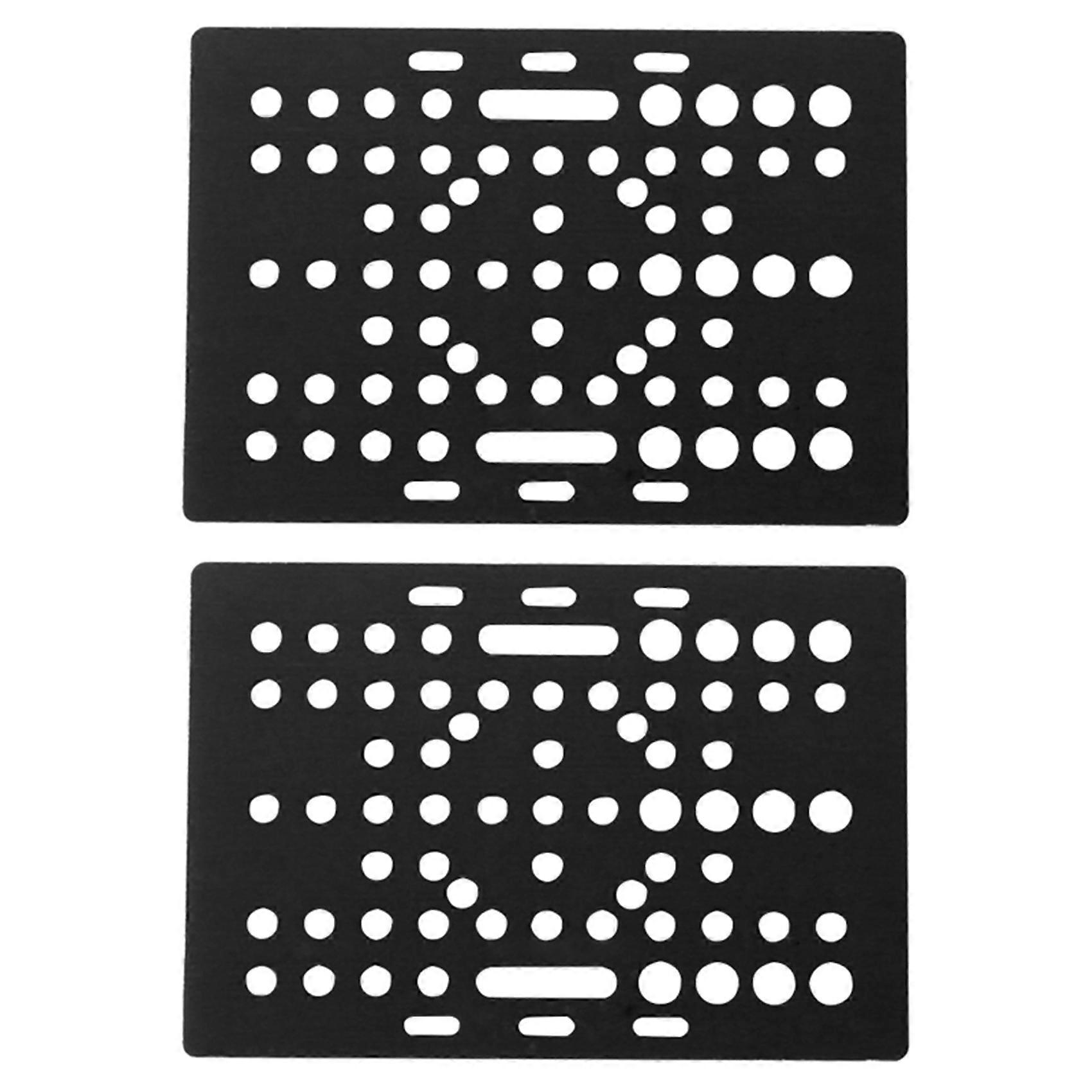 2x Cnc-portalplatte V-nut Universalplatte Aluminium V-nut Aluminium Linearprofil Für Openbuilds()