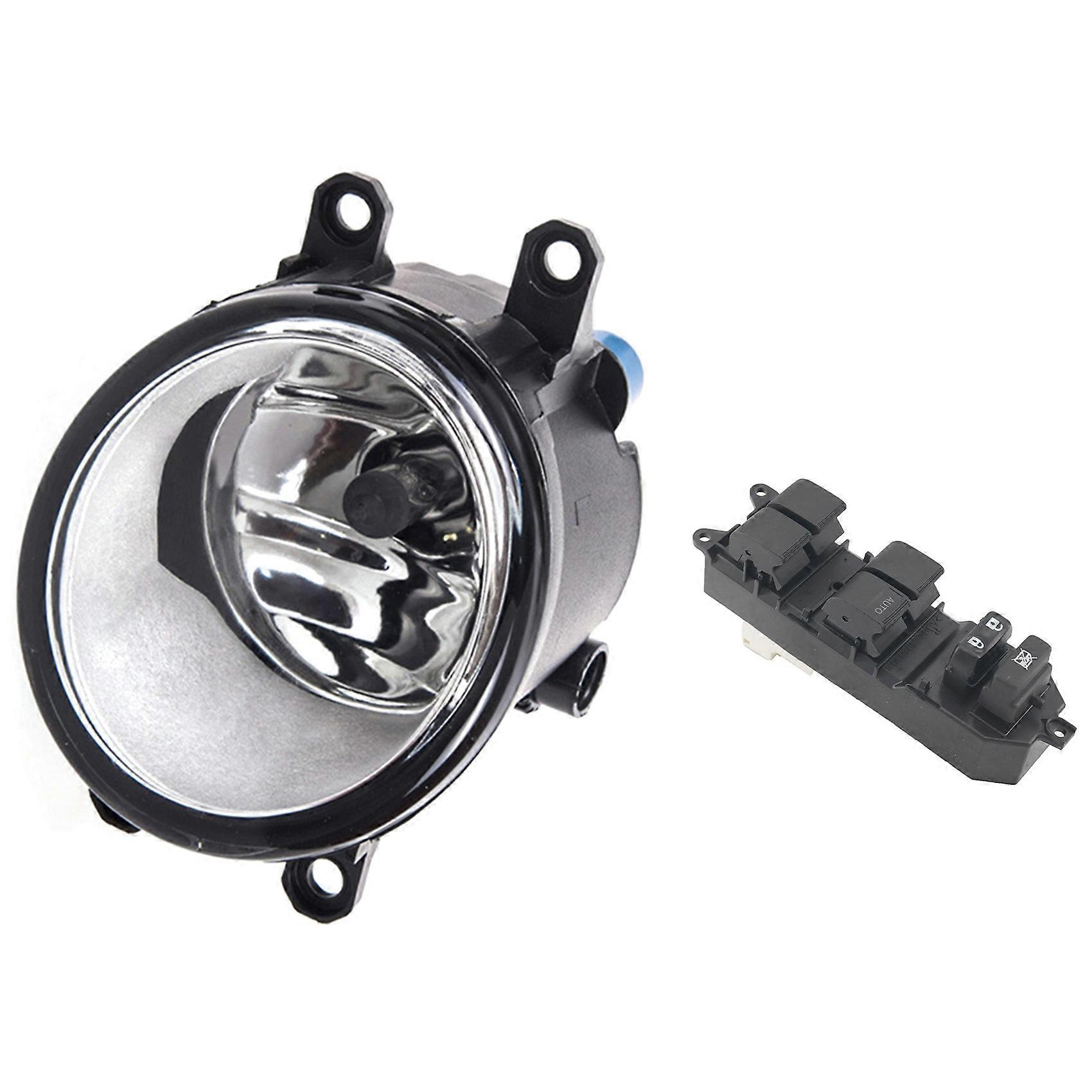 Nebelscheinwerfer Für Toyota Corolla Avensis Camry Ractis Verso Rav 4 2003-2014 (rechts) & Hauptschalter Für Elektrische Fensterheber