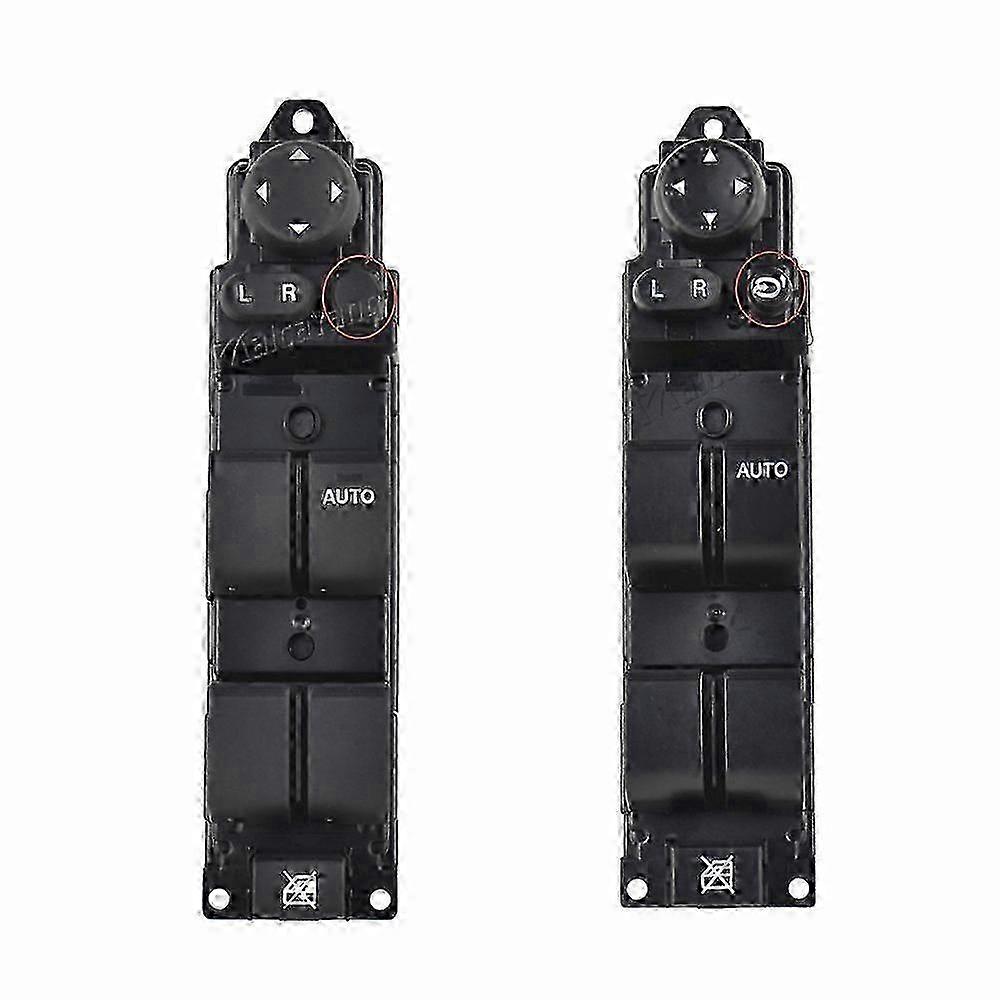 Hauptschalter Für Fensterheber Und Außenspiegel Vorne Rechts (fahrerseite) Für Mazda 2 Und Mazda 6 (2008–2012), Teilenummer D652-66-350a, Mit A-edition 0620