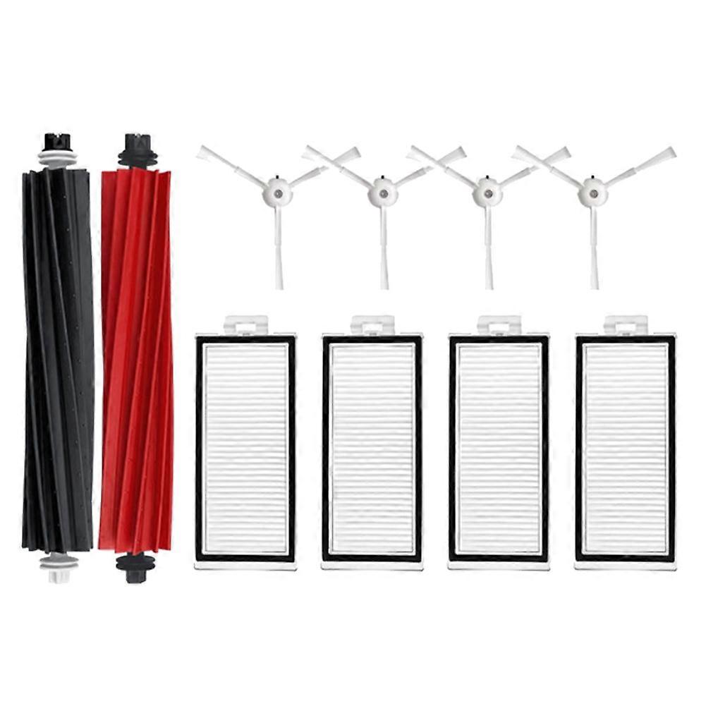 Packung Mit 10 Ersatzteilen Für Roborock Q8 Max, Q8 Max+, Q5 Pro, Q5 Pro+ Saugroboter: Hauptseitenbürste Und Hepa-filter.