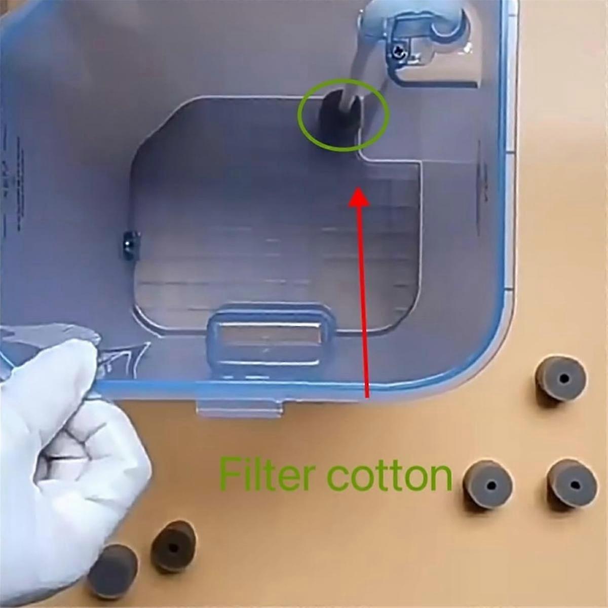 Für Narwal Freo X Ultra Staubsaugerteile Ag+ Sterilisation Silberionenmodul Wassertank Schaumstofffilter Ersatzteil Ausgabe 0710