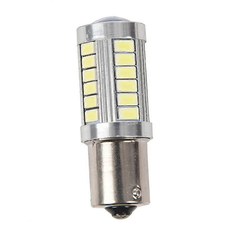 Ba15s 12v Weiße Led-standlicht-blinker-autolampe 1156 P21w Silber 33-led()