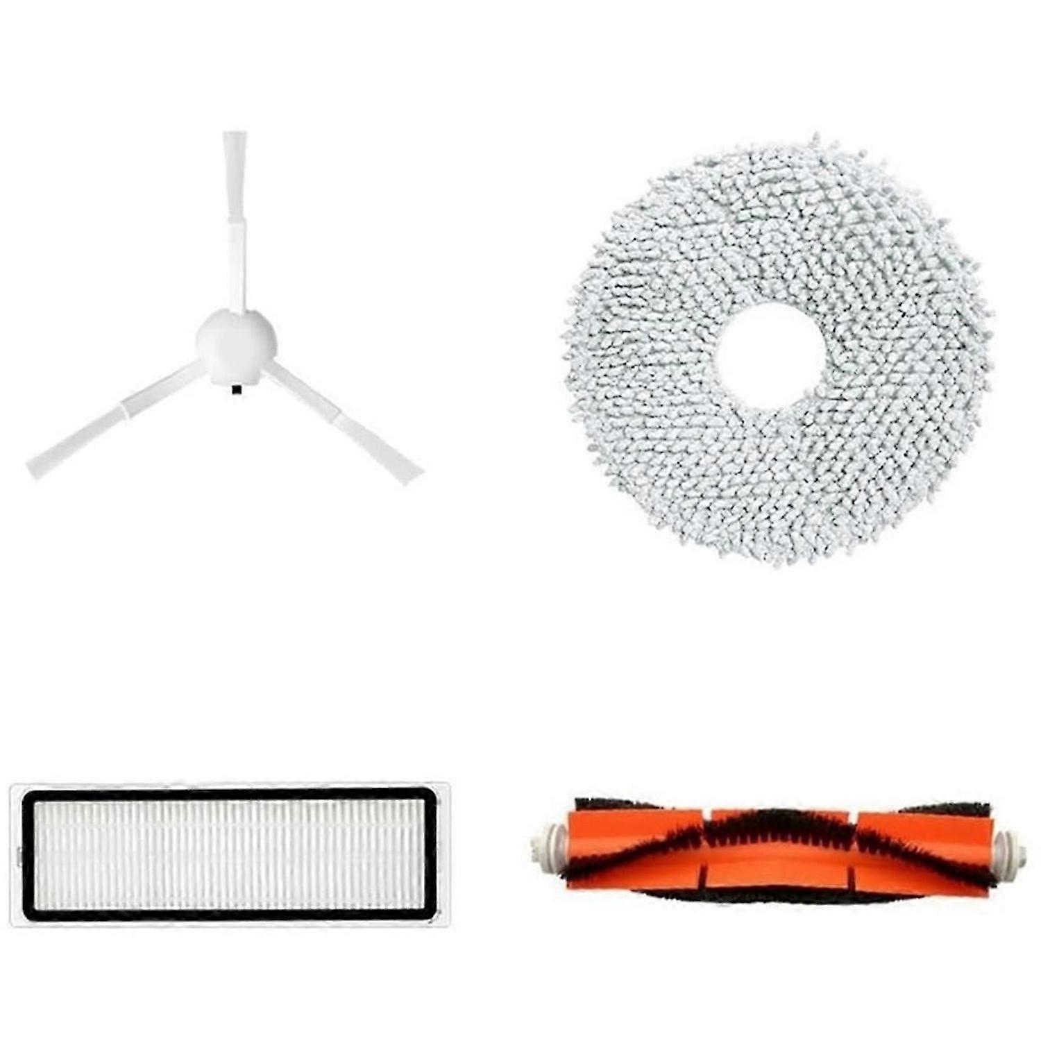 Für Xiaomi Robot X10+ X10 Plus B101gl Saugroboter Haupt- Und Seitenbürste Hepa-filter Wischtuch Staub