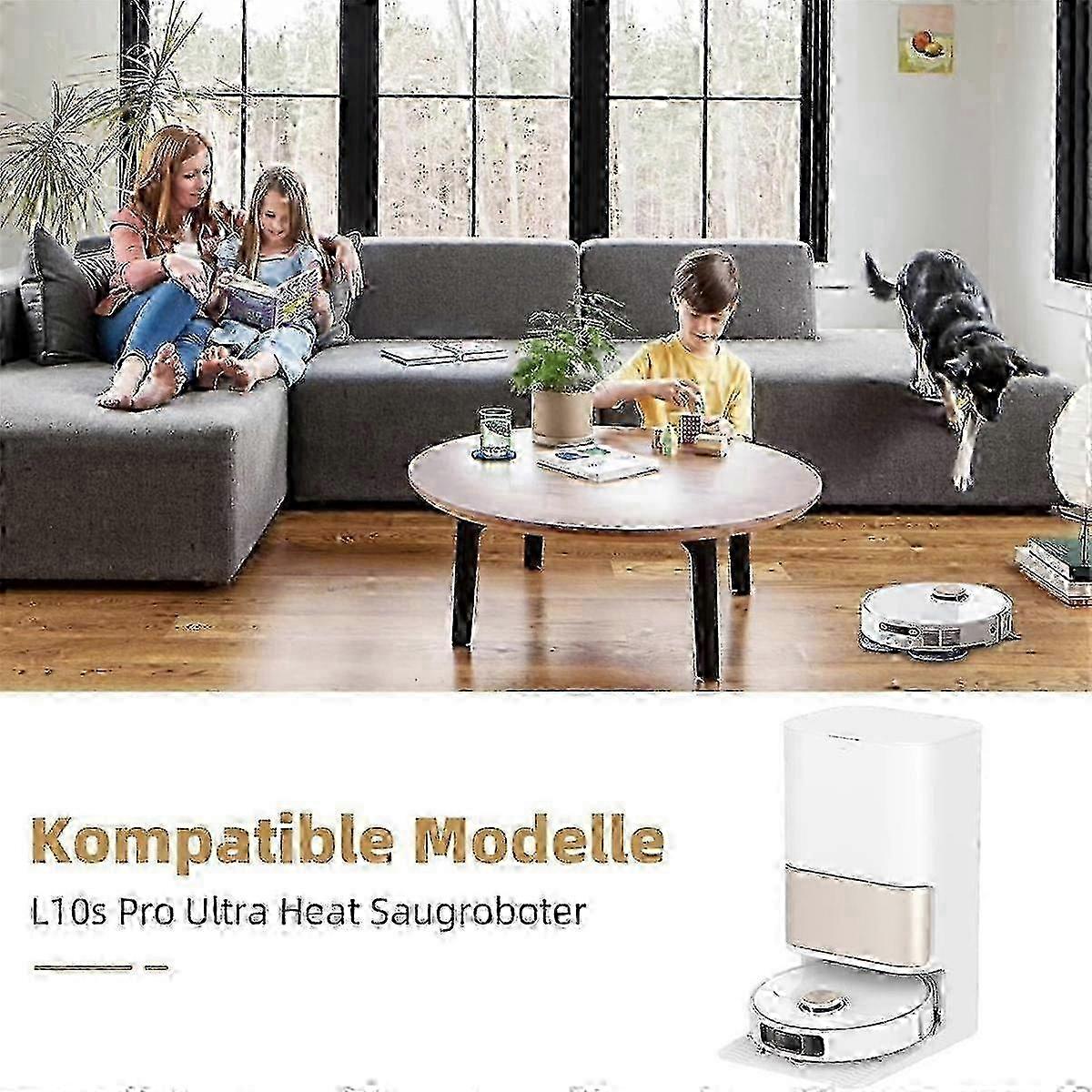 Hauptseitenbürste, Hepa-filter, Wischtuch, Staubbeutel Für L10s Pro Ultra Heat/x30 Ultra Saugroboter Cl Edition 0923