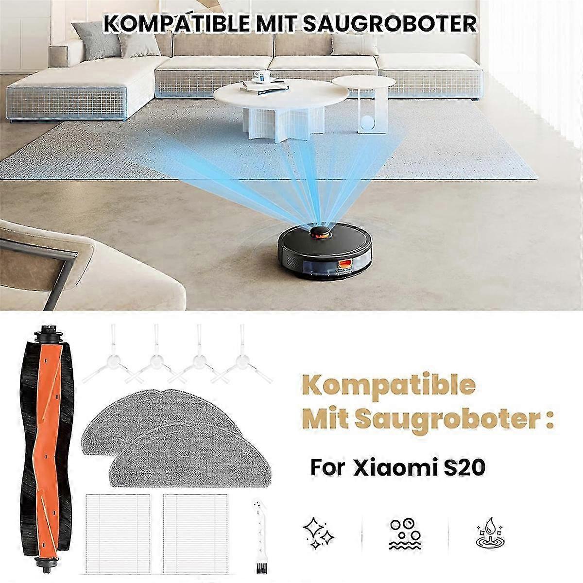 Ersatzteile Für S20 Saugroboter: Hauptbürste, Seitenbürste, Hepa-filter, Wischtuch, Zubehör, Edition 0718