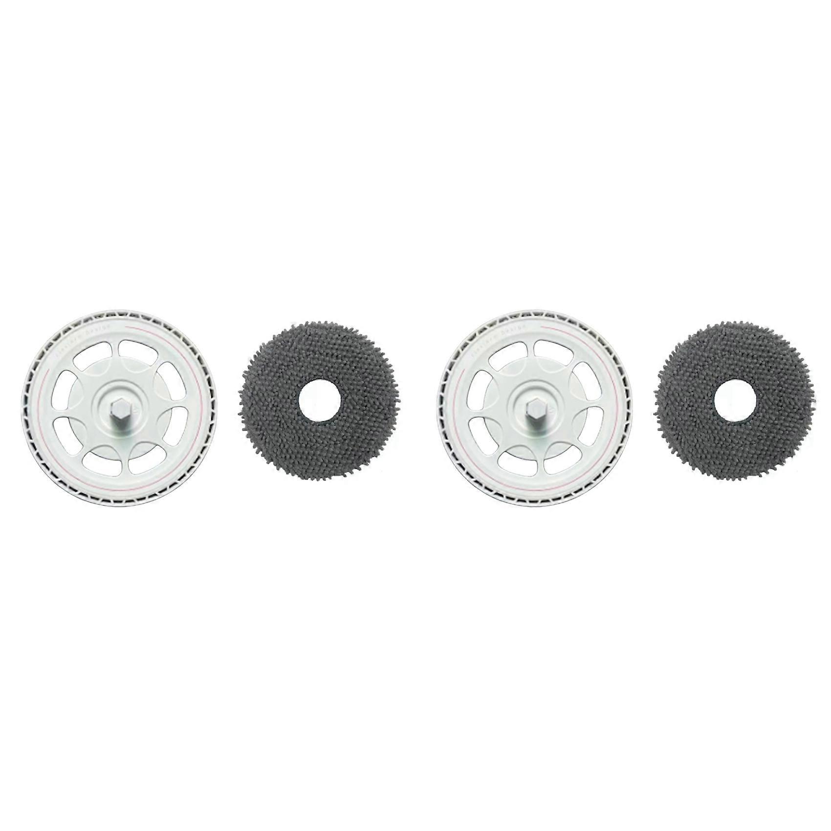 2x Für Roborock Qrevo Maxv/q Revo Pro Staubsauger, Wischmopphalter Mit Wischmoppbezug ()