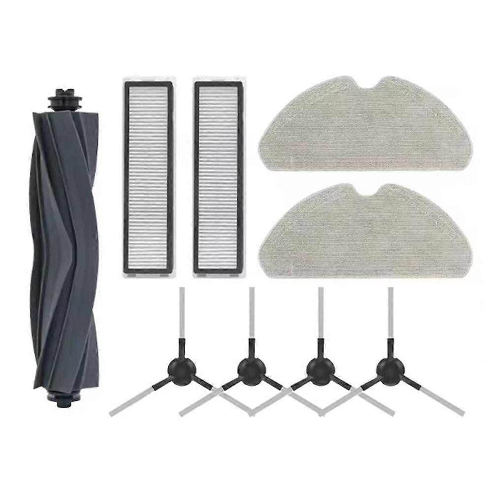 Für D9 Max Gen 2 / D10s Pro / D10s Ersatzteile Staubsauger Hauptbürste Seitenbürste Wischtuch Hepa-filter