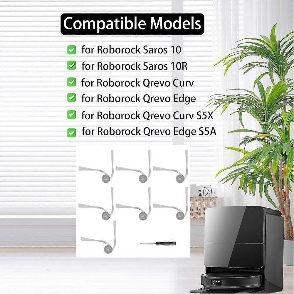 Seitenbürste Für Roborock Saros 10r, Qrevo Curv, Qrevo Edge, Qrevo Curv S5x, Qrevo Edge S5a, Saros 10 Saugroboter