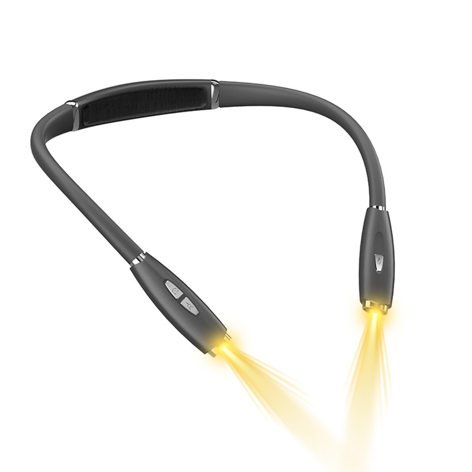 Led-halsketten-leseleuchte Mit 3 Einstellbaren Lichtmodi, Flexibel, Wiederaufladbar Über Usb (800 Mah), Für Bücher, Büro Und Reisen.