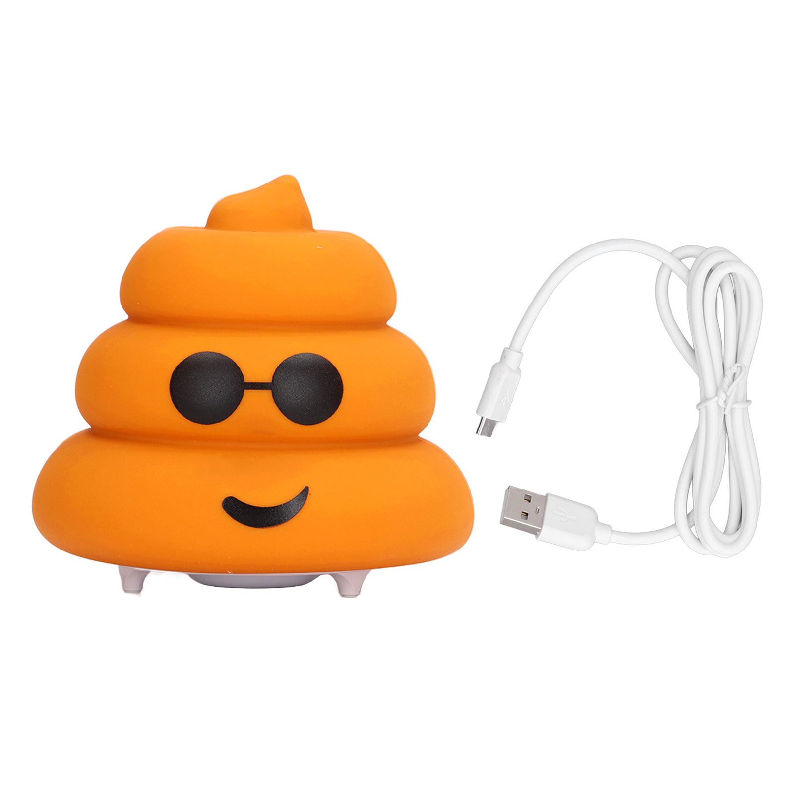 Veilleuse Led Tactile Ortvai Rechargeable Usb Silicone Souple 4 Led Lumière Chaude Ambiance Douce Chambre Design Original