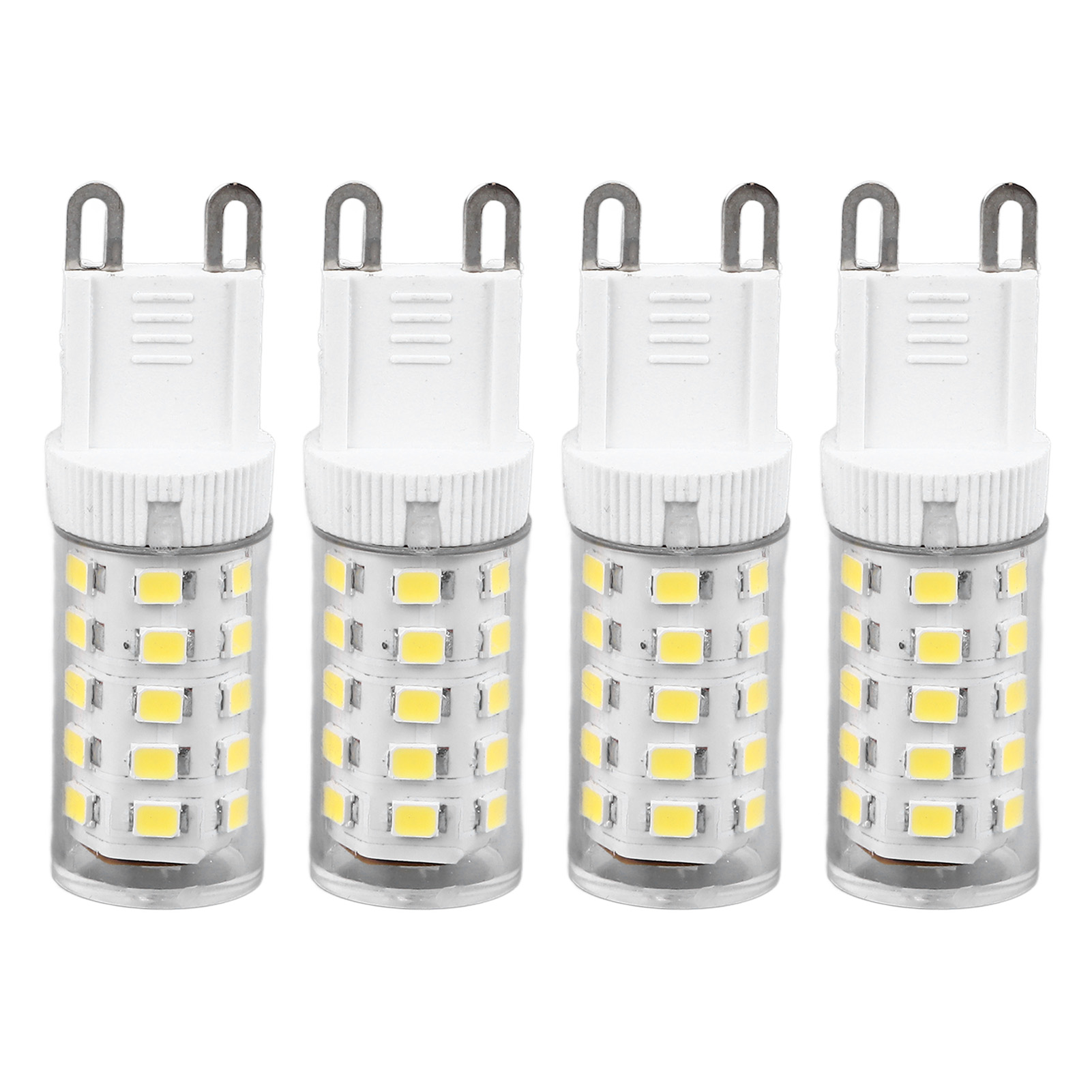 Toivize G9 Led-lampe, 33 Keramikperlen, Neutralweißes Licht 4000 K, Flimmerfrei, 220 V, 4er-pack