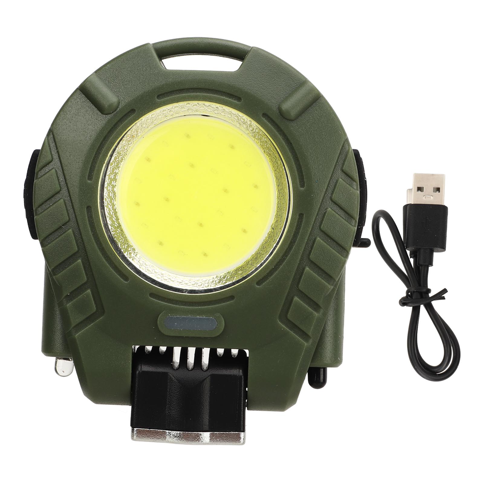 Wiederaufladbare Led-stirnlampe Mit Usb-c-anschluss, 500-mah-cob-akku, Schutzart Ipx6 Und Integriertem Flaschenöffner Für Camping, Heimwerkerprojekte Und Notfälle.