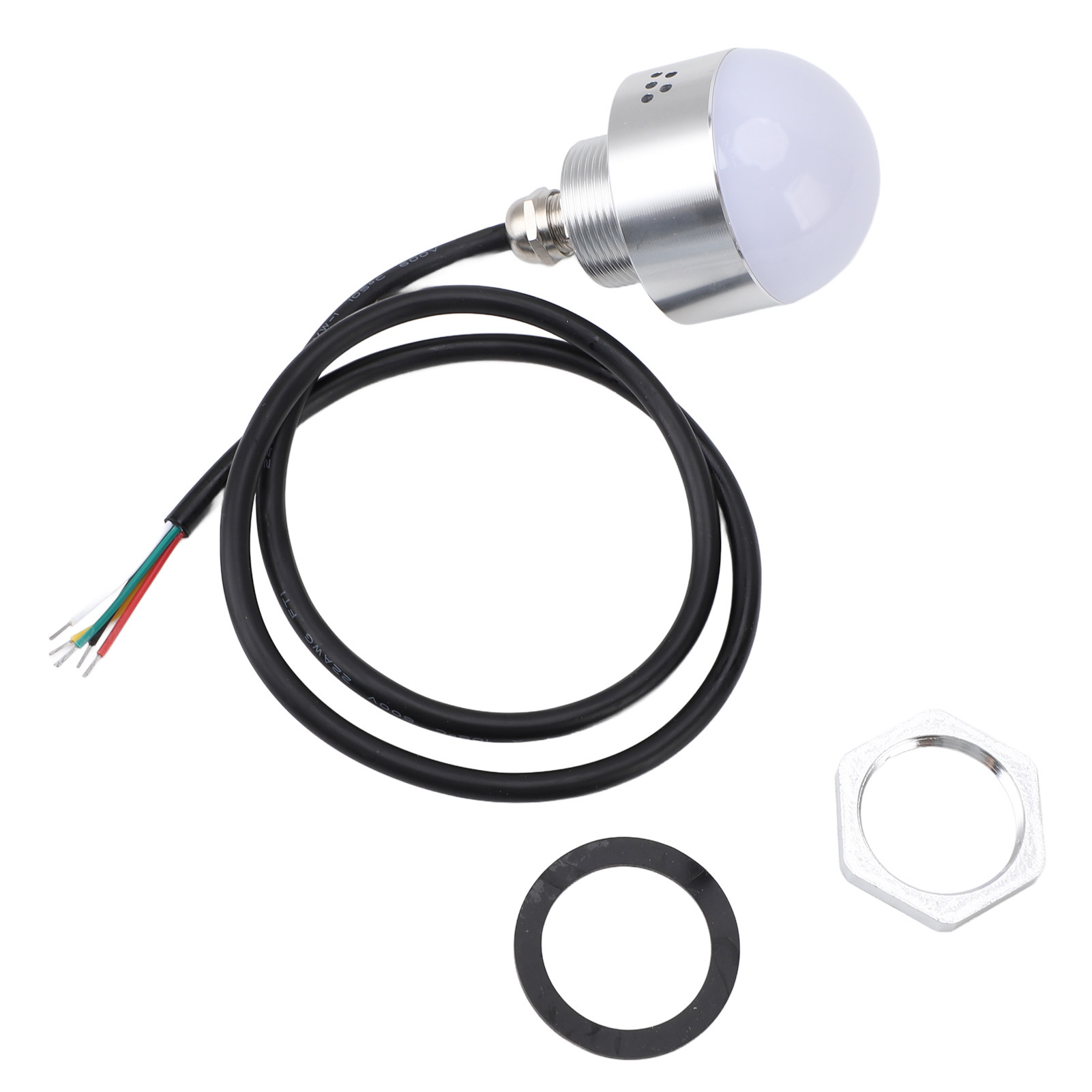 Voyant Led Industriel 24v Ortfiai Rond Aluminium Ip30 Rouge Jaune Vert Signalisation Machine Cnc