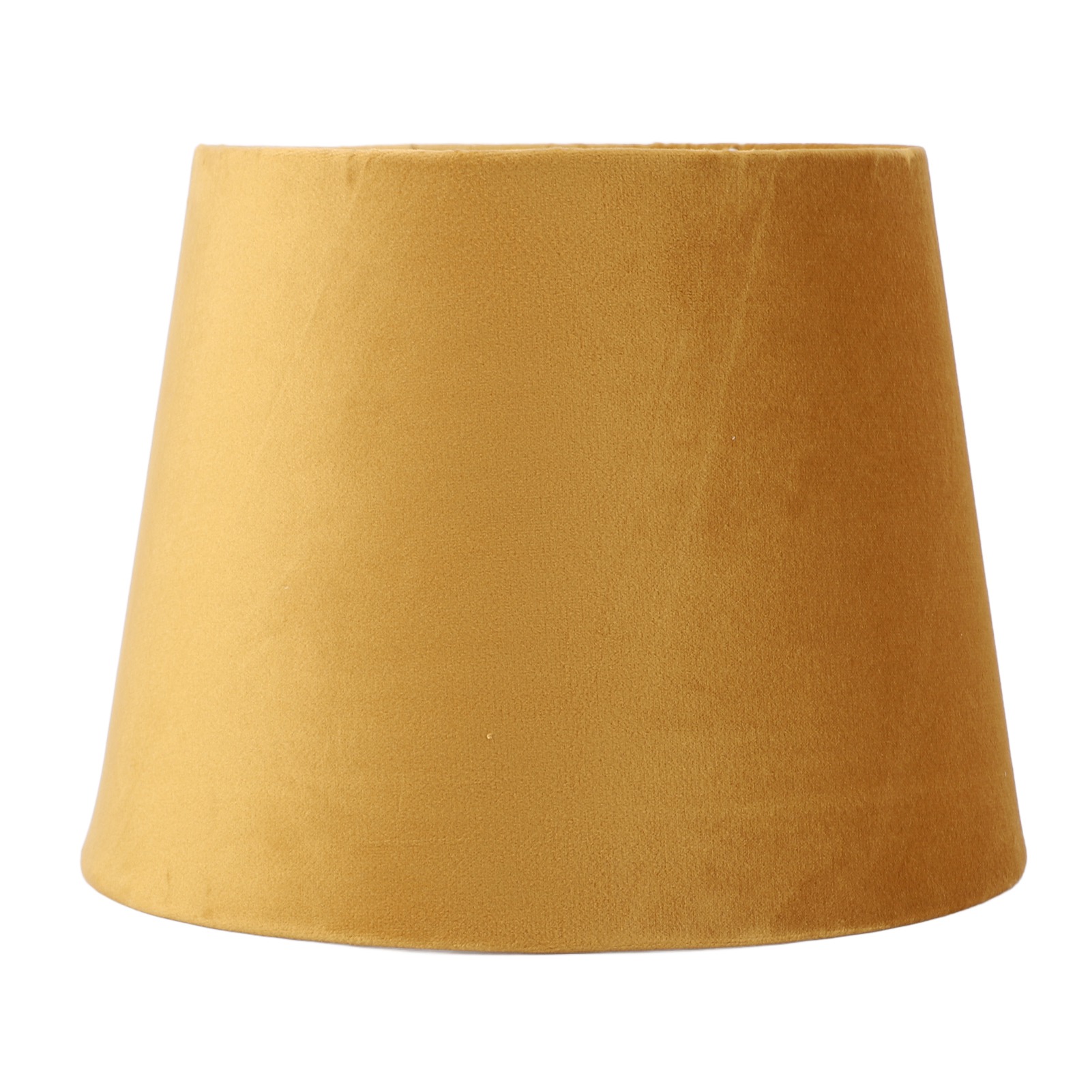 Toivize E14/e27 Konischer Lampenschirm Aus Goldfarbenem Samt, 16–21,5 Cm