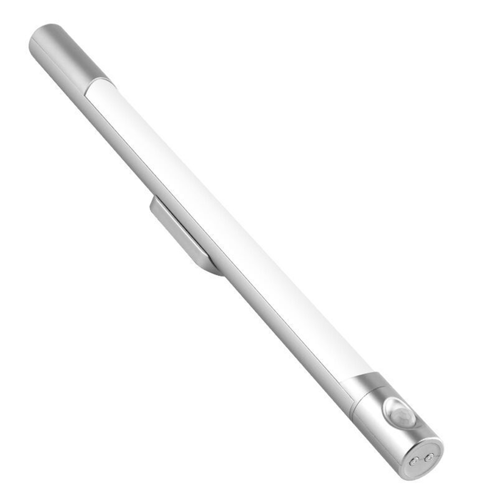 Toivize Ct409 Silberne 41 Cm Led-unterbauleuchte Mit Bewegungssensor, Usb-aufladung Und 270° Schwenkbarem Kopf