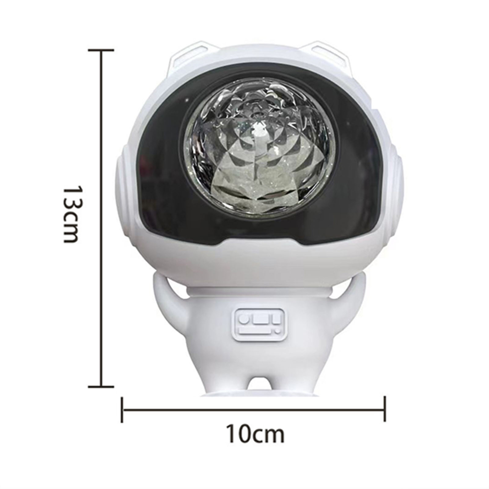 5w Weiße Usb-led-projektionslampe Mit Wasserwellen- Und Sternenhimmel-design – Romantisches Und Entspannendes Ambiente Für Schlaf- Und Wohnzimmer