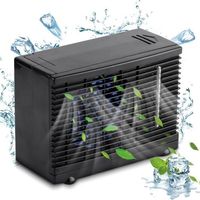 Tragbare 12-v-klimaanlage Mit Einstellbaren Geschwindigkeiten – Mini-ventilator Für Auto, Zuhause Und Camping – Kompakter Luftkühler