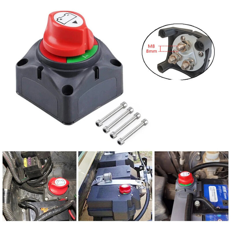 12-48v 3-positionen-hauptschalter Für Yacht/wohnmobil, Hochleistungs-umschalter Für Autobatterie