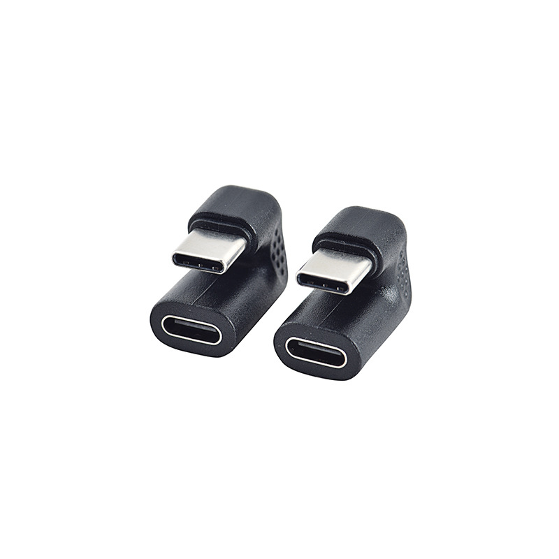 240w Typ C Stecker Auf Buchse U-förmiger Winkeladapter Für Mobiltelefone, Computer Und Gaming-datenkabel.
