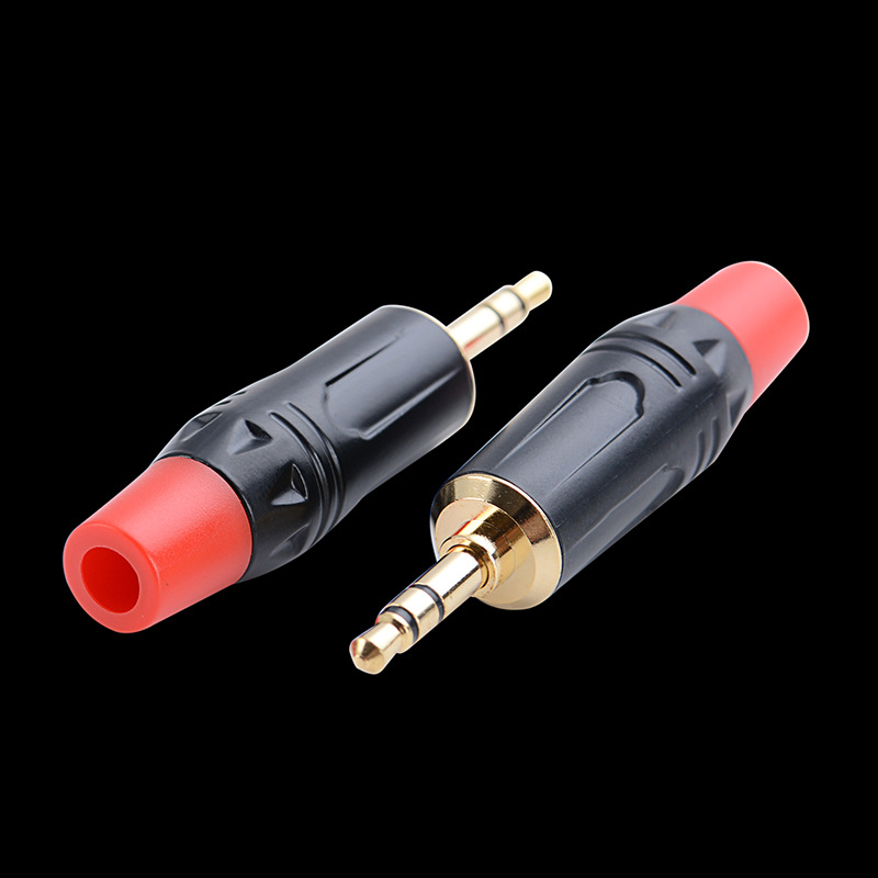 3,5 Mm Vergoldeter Kupfer-lötkopf (männlich) Für Mobiltelefone, Computer, Lautsprecher Und Kopfhörer Zum Selberbauen – 3-teiliger Stereo-lötkopf Mit Verkabelung.
