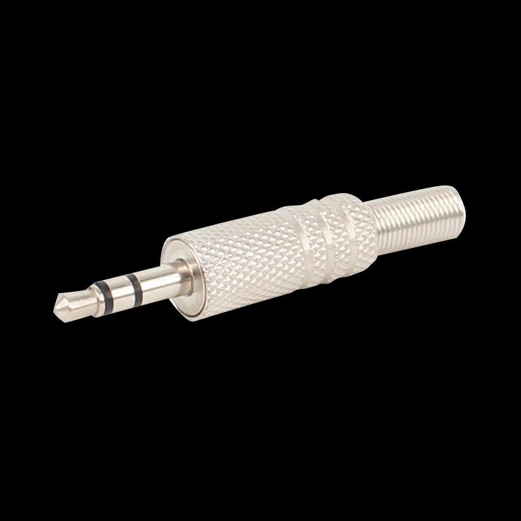 3,5-mm-stereo-doppelkanal-klinkenbuchse Aus Metall, 3,5-mm-kopfhörerbuchse, Audioadapter Mit Lötstecker.