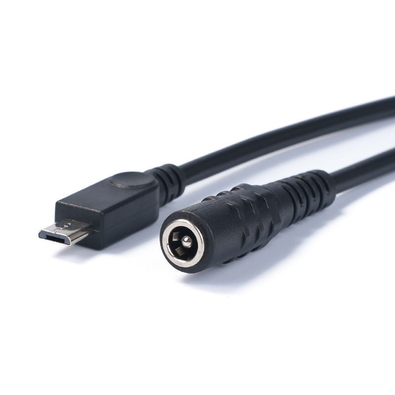 5,5 X 2,1 Mm Buchse Auf Micro-stecker Dc-netzadapter Für Ladekabel Von Mobiltelefonen Und Tablets, 5521 Buchse
