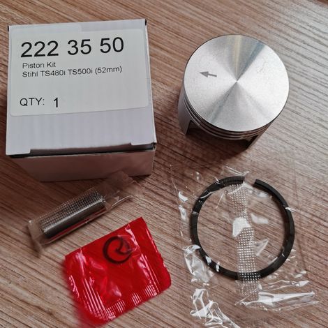 52-mm-kolbenbaugruppe Für Die Schneidemaschine Still Ts480i/ts500i Mit Kolbenringen, Hohem Verdichtungsverhältnis, Originalqualität.