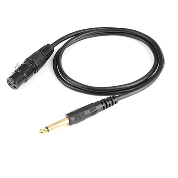 6,35 U/min Unsymmetrisches Xlr-audiokabel, Vergoldet, Verzinnt Oder Verkupfert, Für Lautsprecher, Mikrofone Und Mikrofone.