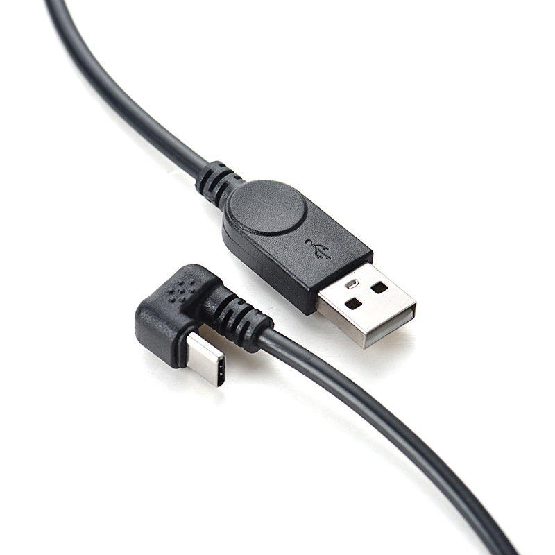 Abgewinkeltes Typ-c-adapterkabel Zum Laden Von Mobiltelefonen Und Tablets, 90°-winkel Zum Betreiben Von Spielen.