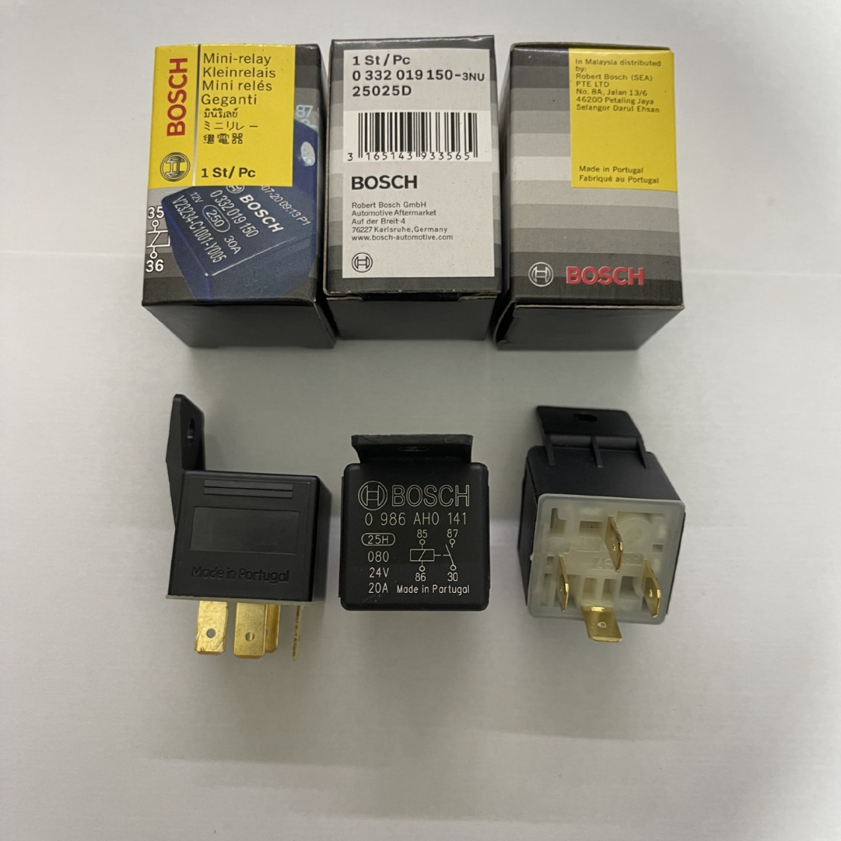 Bosch Kfz-relais, Bosch 24v 4-poliges Umschaltrelais 0986ah0141