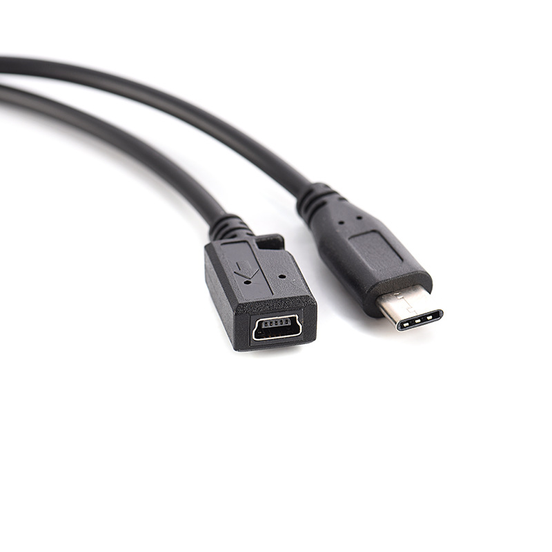 Kompatibel Mit Xiaomi-handys, Huawei 2 Lade- Und Datenkabeln, Android Usb-adapter, Typ-c Stecker Auf Mini-buchse.