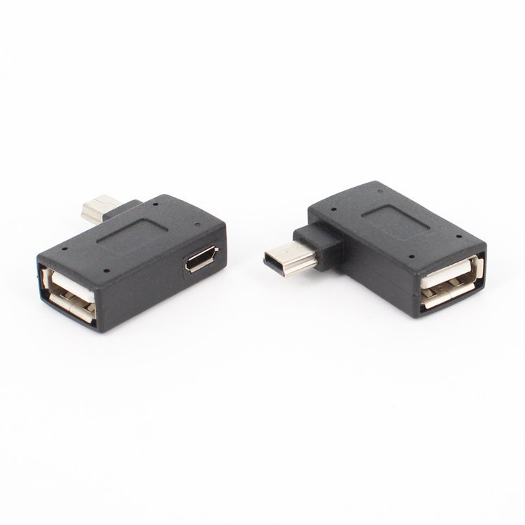 Linker Mini-usb-adapter, Otg-datenkabel, T-port-gps-navigation, Usb-flash-laufwerk-/festplattenanschluss, Micro-anschluss, Netzteil.