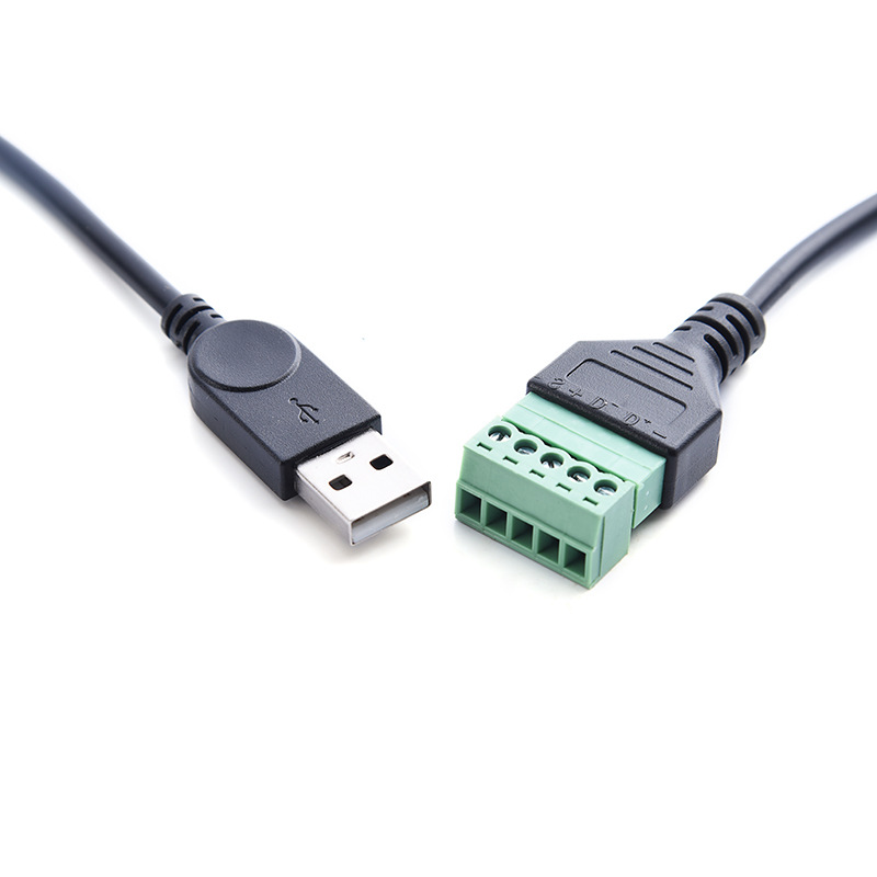 Lötfreies Usb 2.0-adapterkabel Für Datenübertragung Und Aufladung Eines Computers Und Eines Fernsehers Mit 5-poligem Stecker.