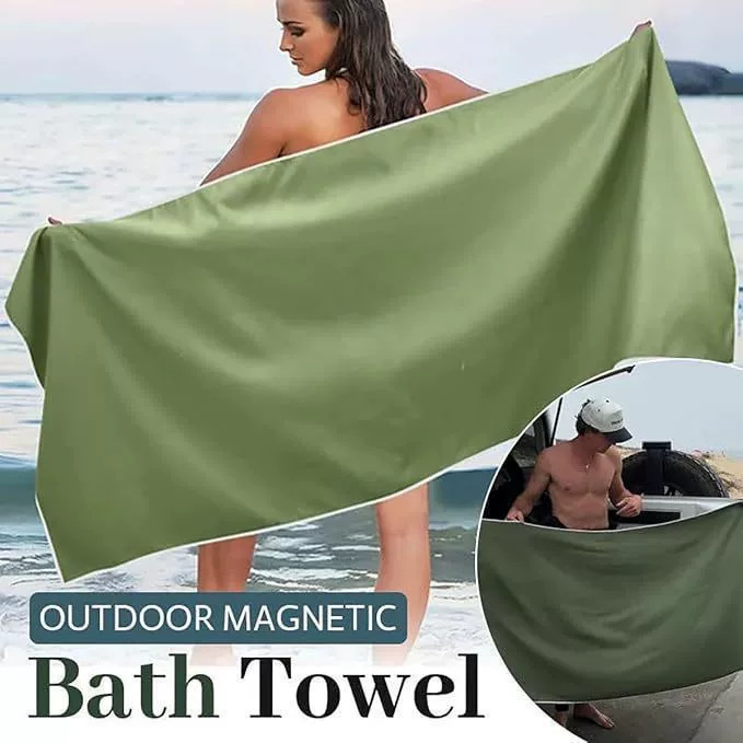 Magnetisches Outdoor-badetuch – Mehrzweck-magnetisches Outdoor-badetuch