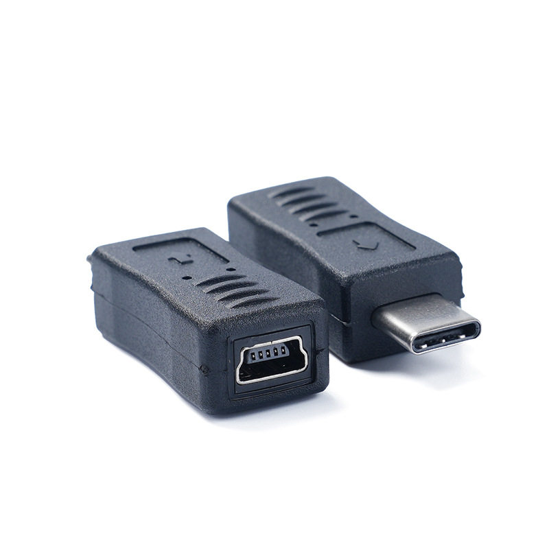 Mini-5p-buchse Auf Usb-c-stecker-adapter Zum Laden Von Android-smartphones Und -tablets
