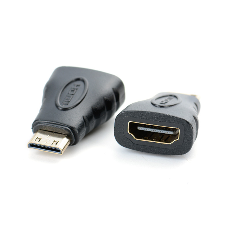Mini-hdmi-auf-kleiner-hdmi-adapter (stecker/buchse) (standardausführung, Vergoldet)