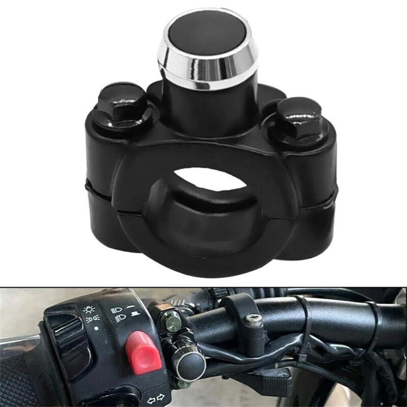 Motorrad-modifikationsschalter Aus Aluminiumlegierung Mit Stecker, Ein/aus-schalter, Hupe, Scheinwerferschalter, Automatischer Rückstellfunktion