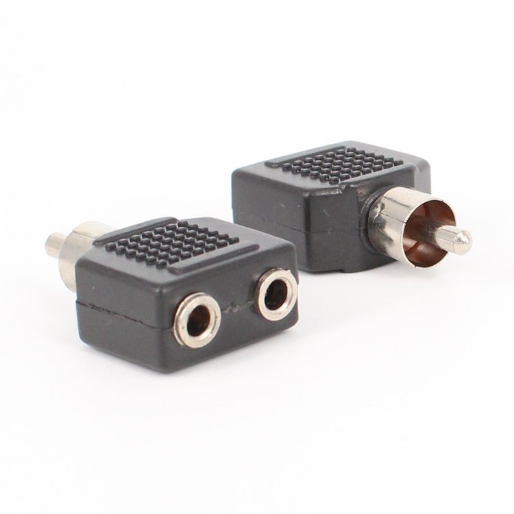 Rca-stecker Auf 3,5-mm-klinkenbuchse-adapter, Rca-stecker Auf 3,5-mm-klinkenbuchse-kopfhörer-audio-/video-adapter.