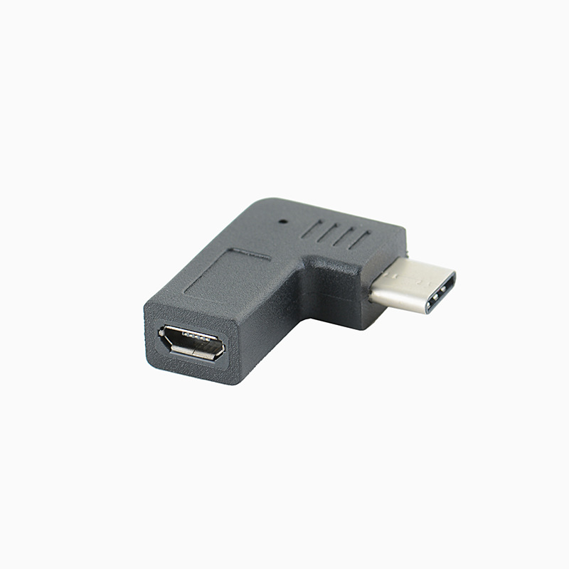 Rechtwinkliger Usb-c-auf-micro-5-pin-adapter (weiblich) Für Android-handys Und -tablets, Daten- Und Ladekonverter.