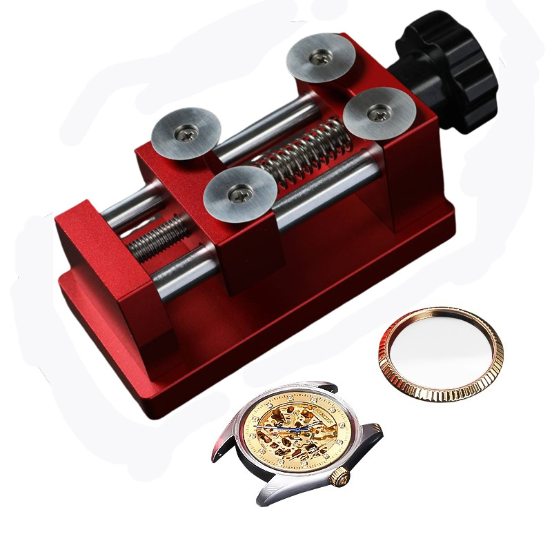 Reparatur Von Uhrenlünetten, Glaswechsel, Öffnen Von Lünetten Von Außen, Professionelles Werkzeug Für Gewindelünetten, Lünettenreparaturmaschine, Uhrenreparaturwerkzeuge, Vierblattmaschine