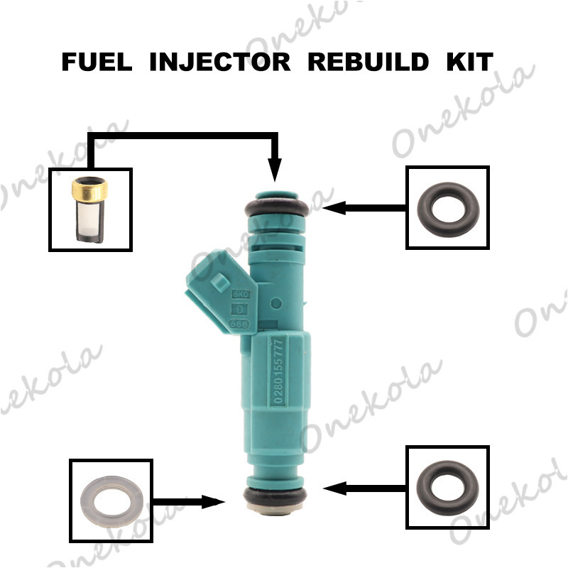 Reparatursatz Für Kraftstoffeinspritzdüsen-o-ringe Und -filter Für Holden Vq Vpv6 0280155777