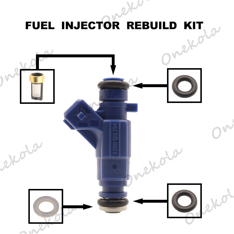 Reparatursatz Für O-ringe Der Einspritzdüsen Für Citroën Peugeot 206 0280155794