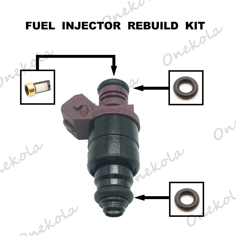 Reparatursatz Für Siemens Chery Qq3 0.8 Einspritzdüsen, O-ringe, Dichtungen Und Filter (5wy2404a)
