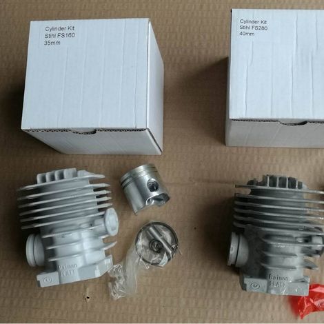 Stial Fs160 Zylinder, 35 Mm Bohrung, Referenz 4119 020 1203, Kompatibel Mit Der Fs160 Freischneider-zylinderbaugruppe.