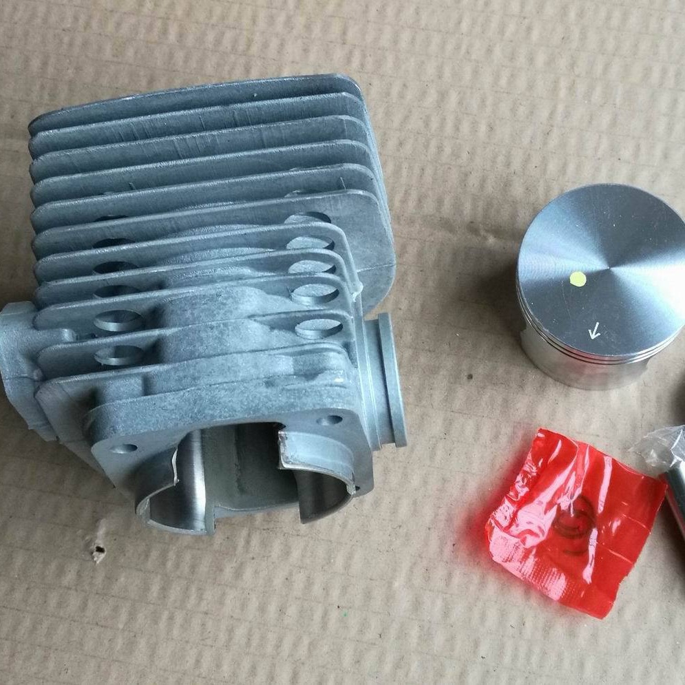 Sxs Zylinder-kolben-satz – Kompatibel Mit Fs 550, Fs 420, Fs550, Fs420 (46 Mm) Hochleistungs-zweitaktmotor-überholungssatz Inkl. Dichtungen Und Kolbenringen Zylinder-kolben-dichtungssatz