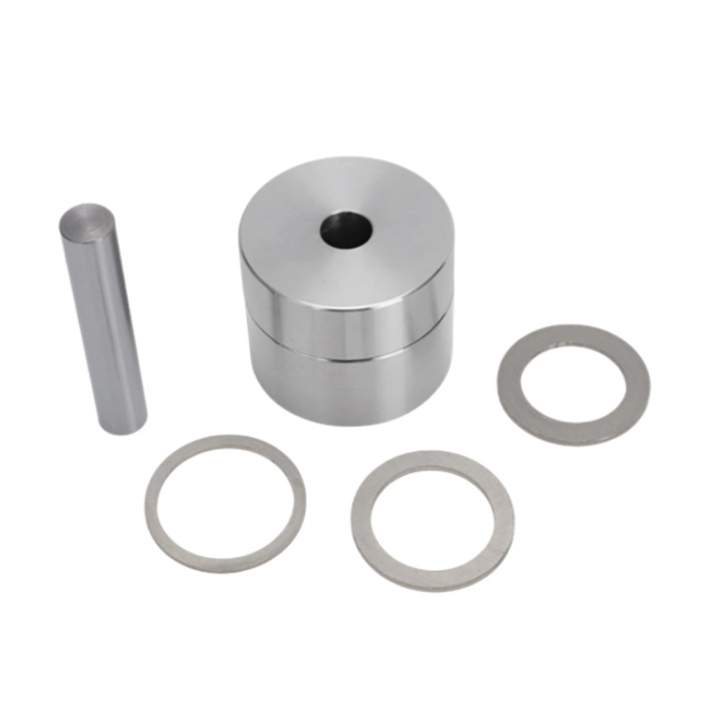 Set Mit 4 Stempeln Und Matrizen Zur Herstellung Von Münzen Und Ringen, Inklusive Automatischem Metallstanzwerkzeug-set