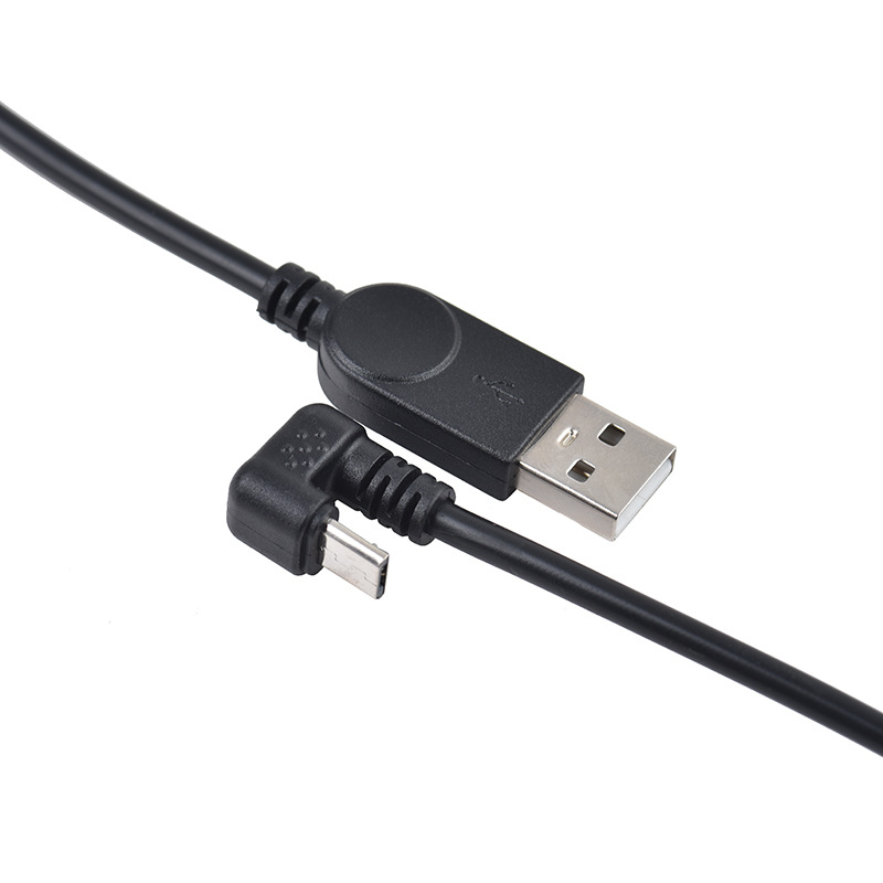 U-förmiges, Abgewinkeltes 5-pin-micro-usb-datenkabel (stecker) Zum Laden Von Android-handys Und -tablets, Kompatibel Mit Mobilen Spielen.