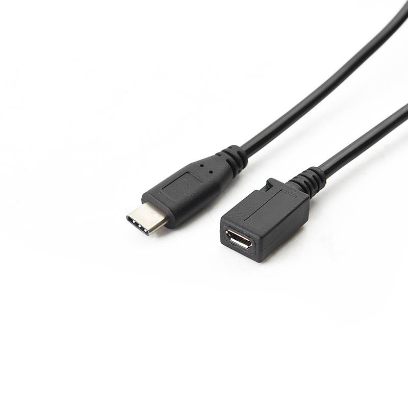 Usb-c Auf Micro-usb 5p (weiblich) Adapterkabel Zum Laden Und Zur Datenübertragung Von Android-smartphones Und -tablets, Länge 1,5 Meter.