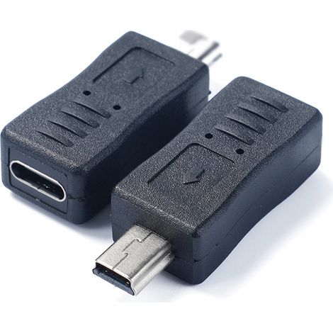 Usb-c-buchse Auf Mini-usb-stecker (typ T) Adapter Für Android-handys Und -tablets, Lade- Und Datenanschluss