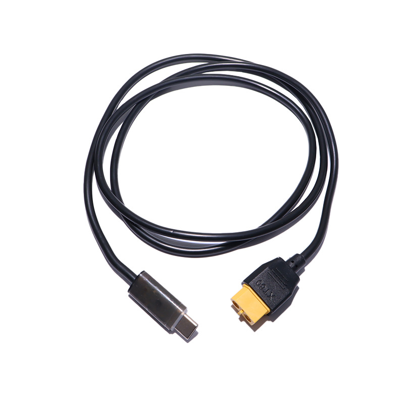 Usb-c-stecker Auf Xt60-adapterkabel Mit Digitalanzeige, Stromanschluss Für Modellflugzeuge Und Anschluss Für Hochstrom-lithiumbatterie